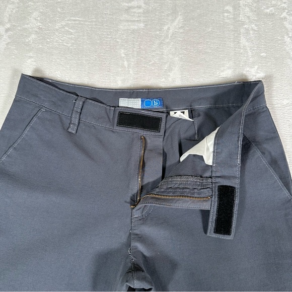 Levis Cargo Pants Women Size 9 M Gray L2 Roxy Cargo VTG Bootcut W32 x L31 - Picture 3 of 11